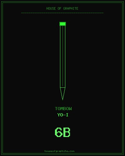 Tombow | Yo-i | 6B