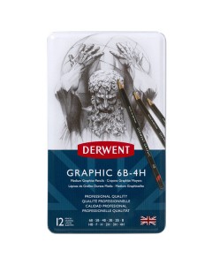 Derwent | Graphic | Medium Set of 12