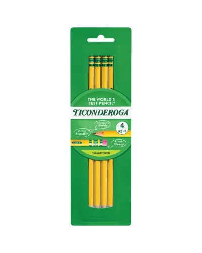 Dixon Ticonderoga | Ticonderoga Classic Yellow | No.1 (Extra Soft / 2B)