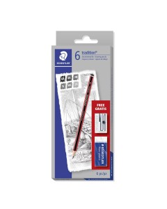 Staedtler | Tradition 110 | Sketching Set of 12 (6B-4H)