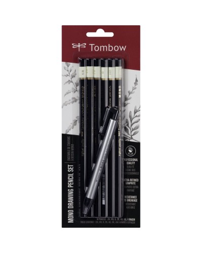 Tombow | Mono | Drawing Pencil Combo Set of 6