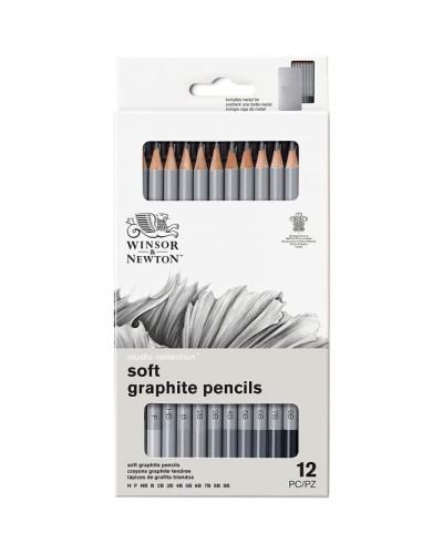 Winsor & Newton | Studio Collection Graphite Pencil | Set of 12 (assorted grades)